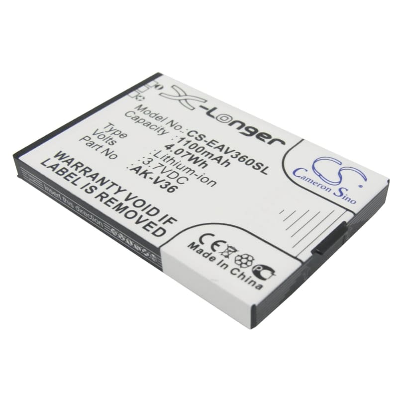 Battery for Emporia V35, V38, V35T 3.7V 1100mAh