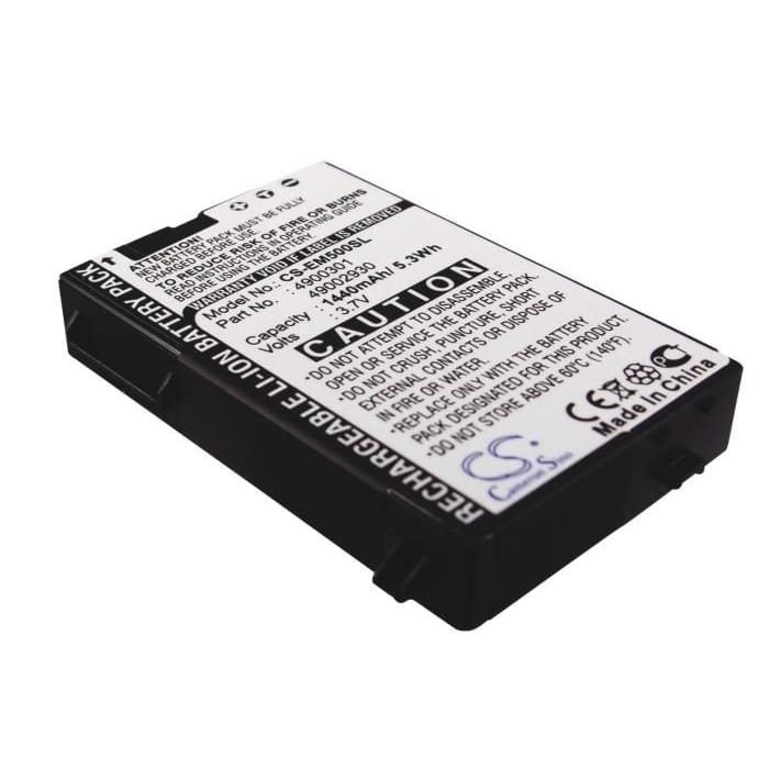 Battery for TORQ N100, Airis PDA 460, E-TEN G500 3.7V 1440mAh