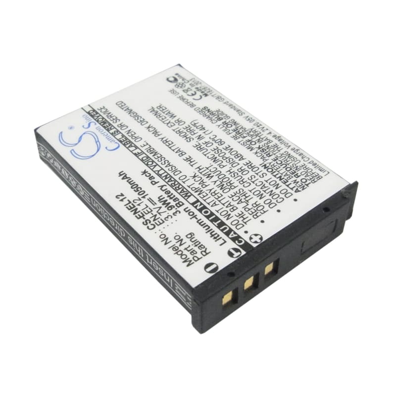 Premium Battery for Nikon Coolpix Aw100s, Coolpix S1000pj, 3.7V, 1050mAh - 3.89Wh