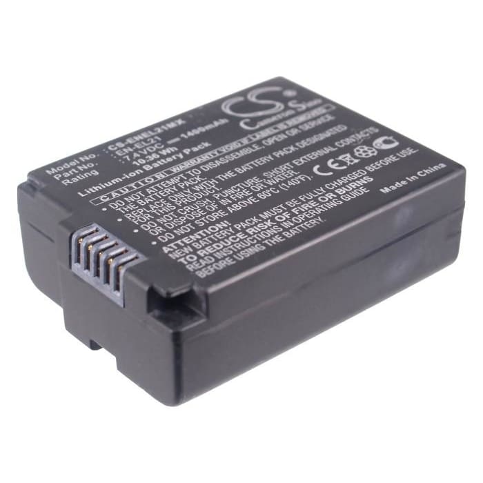 Premium Battery for Nikon 1 V2 7.4V, 1400mAh - 10.36Wh