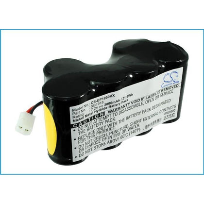 Premium Battery for Euro Pro Shark V1950, Shark V1917, Shark Vx3 7.2V, 3000mAh - 21.60Wh