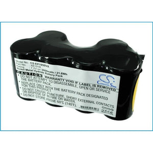 Premium Battery for Euro Pro Shark V1950, Shark V1917, Shark Vx3 7.2V, 3000mAh - 21.60Wh