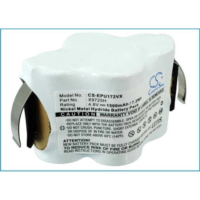 Premium Battery for Euro Pro Shark V1720, Shark V1725, Shark V1725h 4.8V, 1500mAh - 7.20Wh