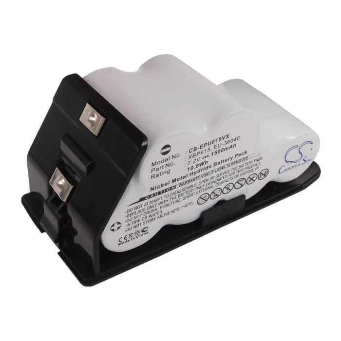 Premium Battery for Euro Pro Shark Uv615, Shark Uv615h, Shark Uv615k 7.2V, 1500mAh - 10.80Wh