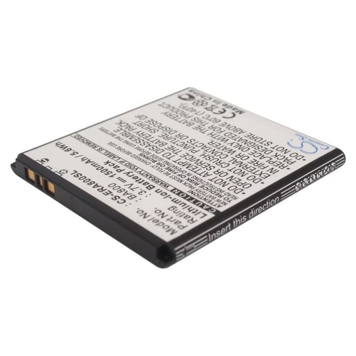 Premium Battery for Sony Ericsson Xperia S, LT26, LT26i 3.7V, 1500mAh - 5.55Wh
