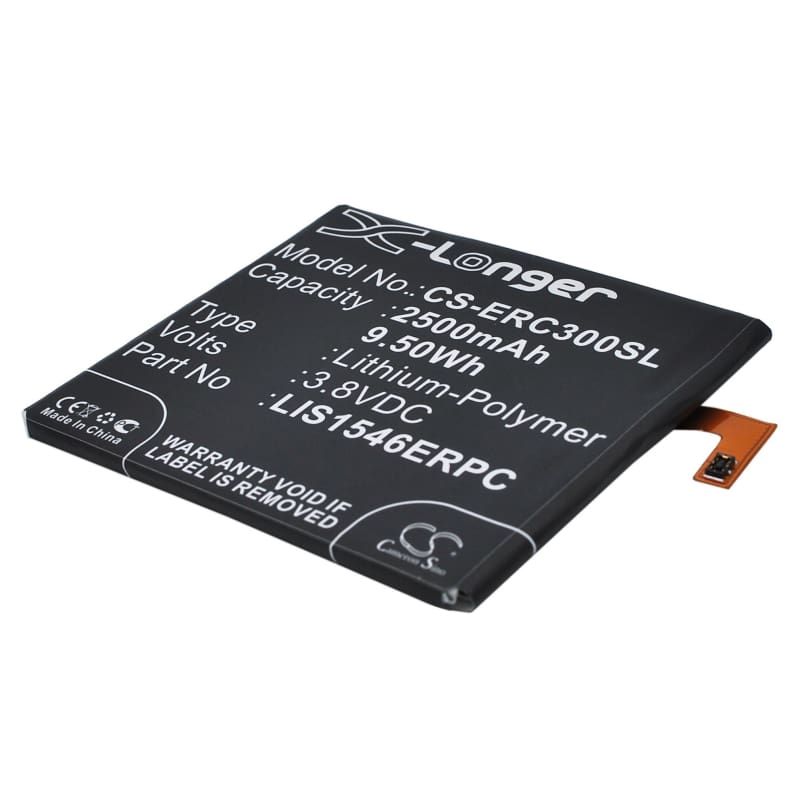 Battery for Sony Ericsson M50w, S55T, S55U 3.8V 2500mAh