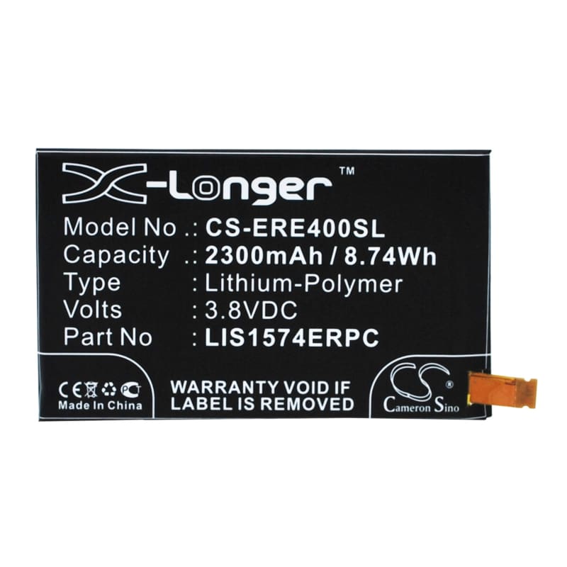 Battery for Sony Ericsson E2003, E2006, E2033 3.8V 2300mAh
