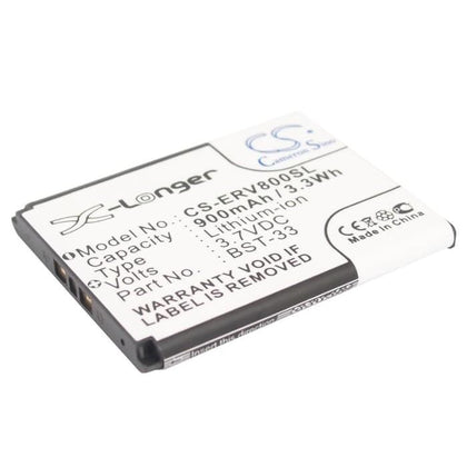 New Premium Mobile/SmartPhone Battery Replacements CS-ERV800SL
