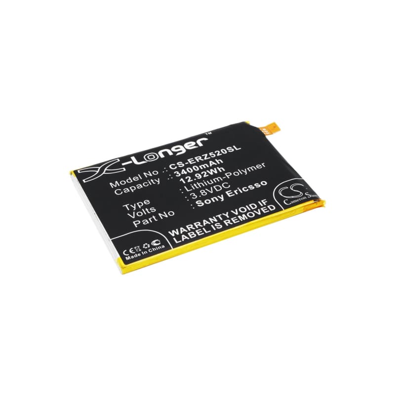 Premium Battery for Sony Ericsson Xperia Z5 Premium, Xperia Z5 Premium Dual, E6853 3.8V, 3400mAh - 12.92Wh