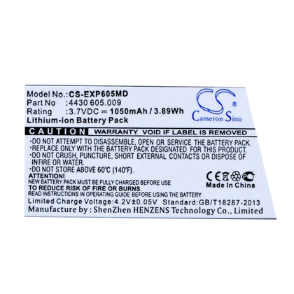 Premium Battery for Eppendorf Easypet 3 3.7V, 1050mAh - 3.89Wh