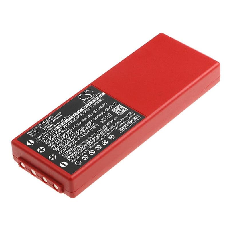Premium Battery for Hbc, Radiomatic Spectrum 2, Radiomatic Spectrum 3 6V, 2000mAh - 12.00Wh