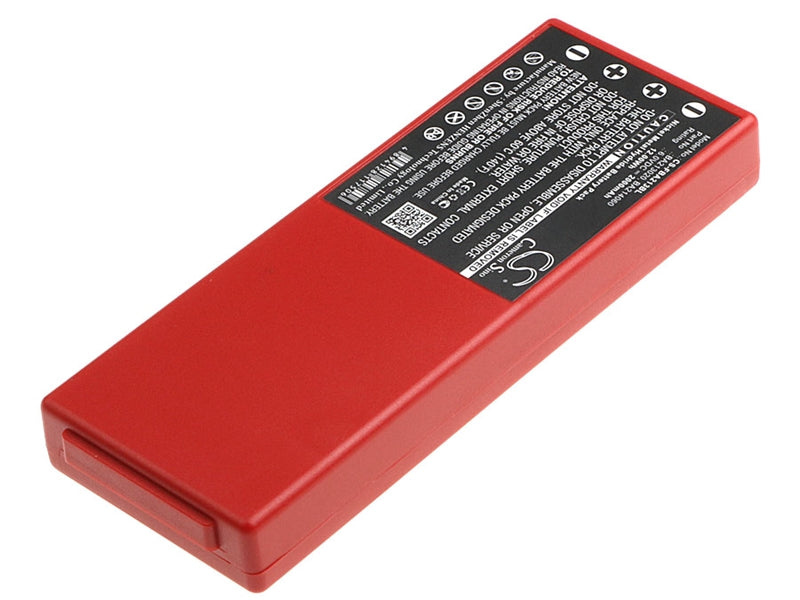 Premium Battery for Hbc, Radiomatic Spectrum 2, Radiomatic Spectrum 3 6V, 2000mAh - 12.00Wh