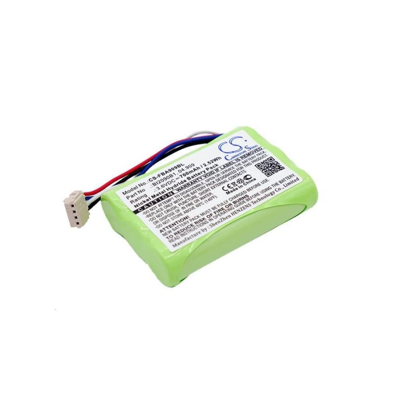 Premium Battery for Hbc, Cubix 3.6V, 700mAh - 2.52Wh