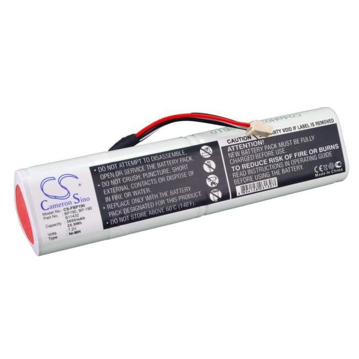 Premium Battery for Fluke Scopemeter 192, Scopemeter 192b, Scopemeter 196 7.2V, 3600mAh - 25.92Wh