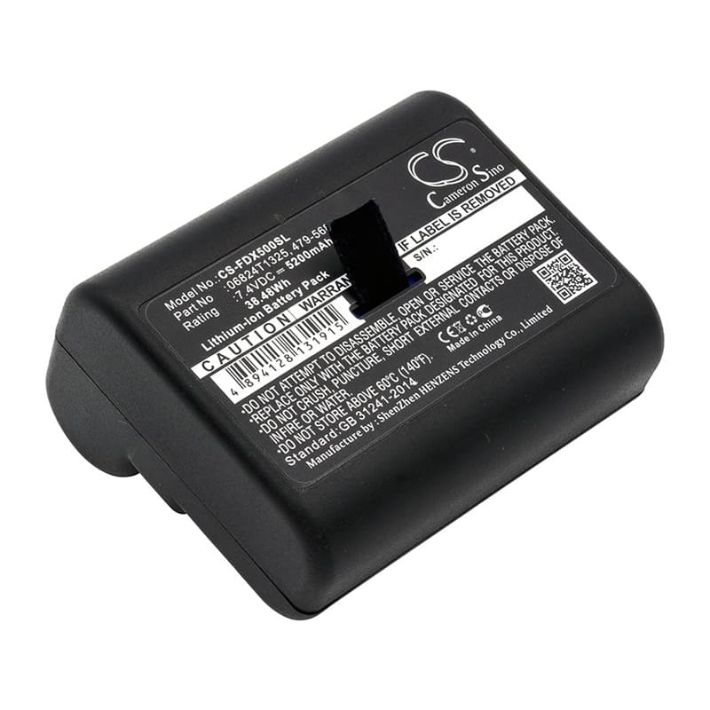 Premium Battery for Fluke, Dsx-5000 Cableanalyzer 7.4V, 5200mAh - 38.48Wh