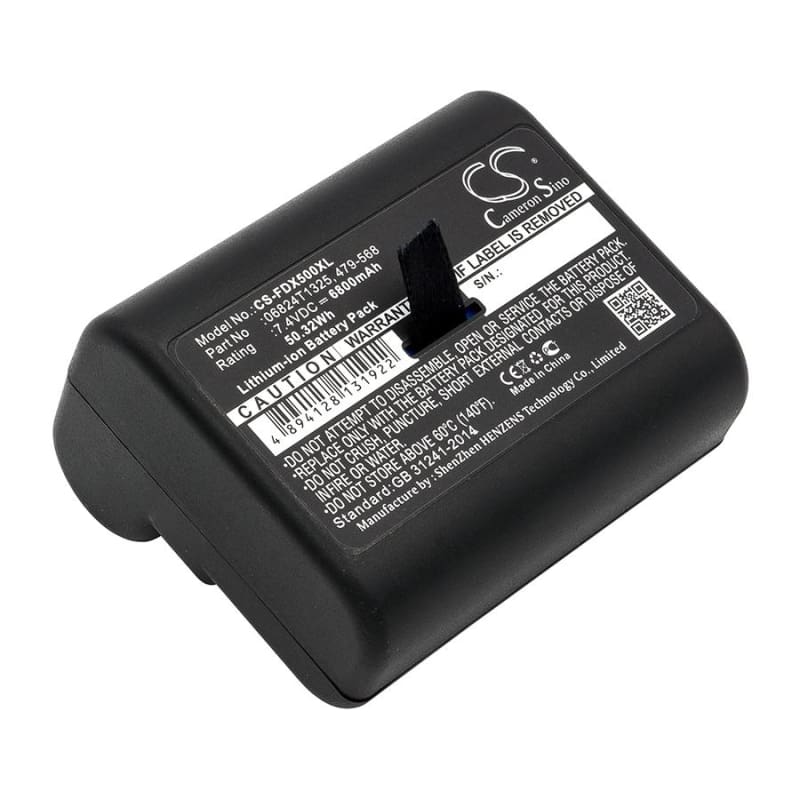 Premium Battery for Fluke, Dsx-5000 Cableanalyzer, Versiv 7.4V, 6800mAh - 50.32Wh