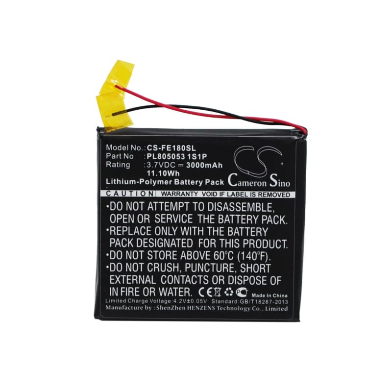 Premium Battery for Fiio E18 3.7V, 3000mAh - 11.10Wh