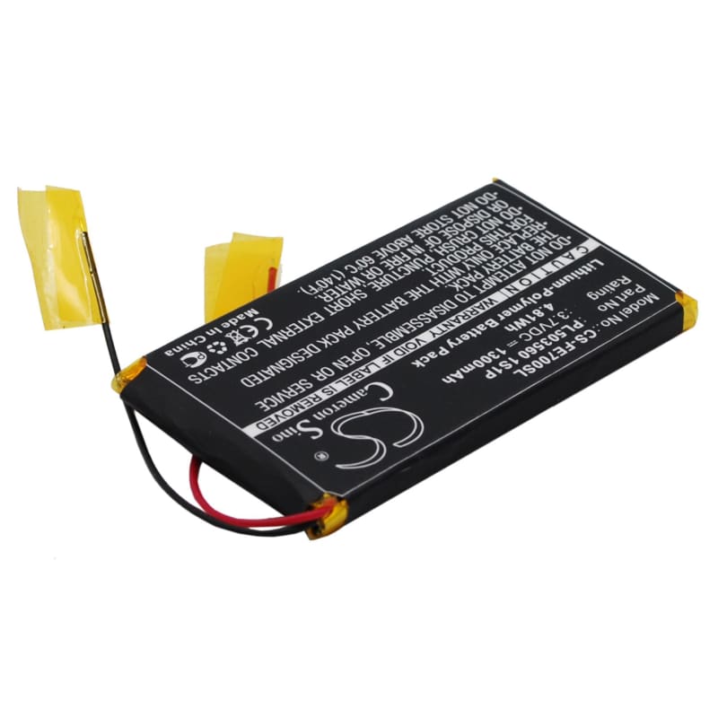 Premium Battery for Fiio Eo7k 3.7V, 1300mAh - 4.81Wh