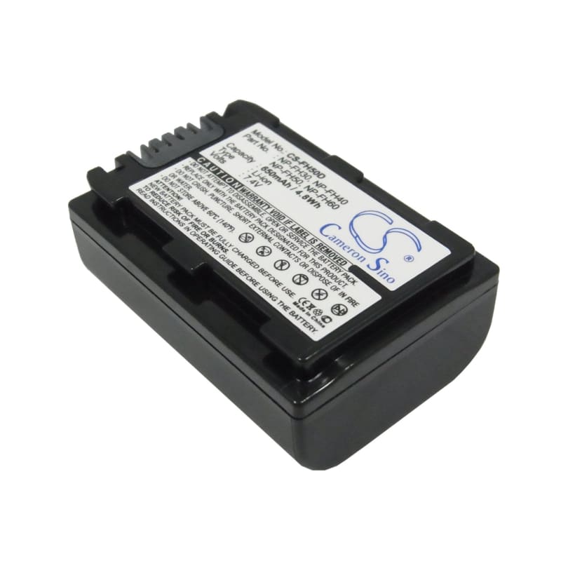 Premium Battery for Sony Cr-hc51e, Dcr-30, Dcr-dvd103, Dcr-dvd105, 7.4V, 650mAh - 4.81Wh