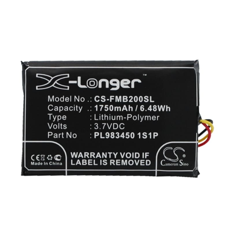 Premium Battery for Falcom Mambo 2 3.7V, 1750mAh - 6.48Wh
