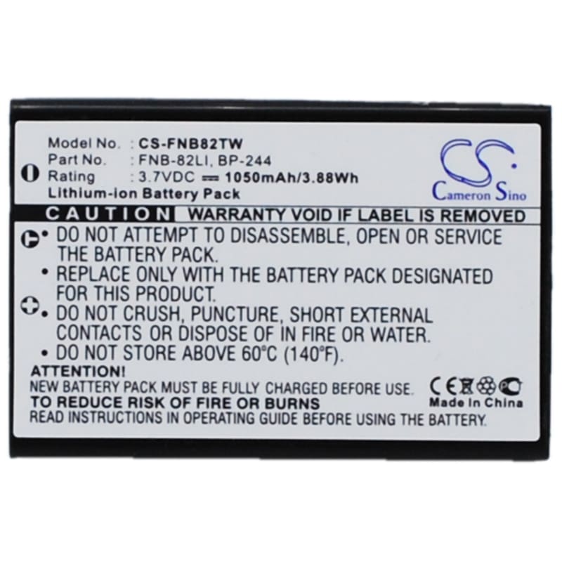 Premium Battery for Baofeng Uv-3r, Uv-3r Mark 2, Uv-100 3.7V, 1050mAh - 3.89Wh