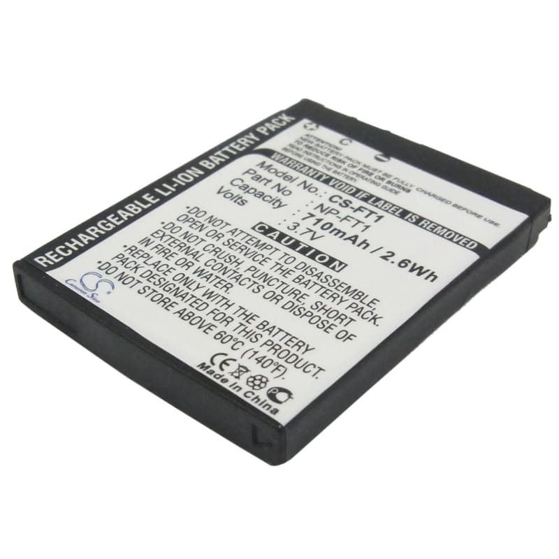 Premium Battery for Sony Cyber-shot Dsc-l1, Cyber-shot Dsc-l1/b, 3.7V, 710mAh - 2.63Wh