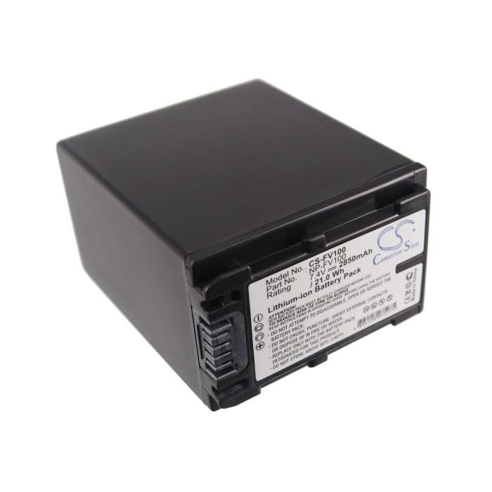 Premium Battery for Sony Dcr-sr100, Dcr-sr300, Dcr-sr60, Dcr-sr62, 7.4V, 2850mAh - 21.09Wh