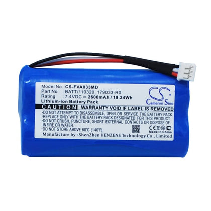 Premium Battery for Fresenius Infusionspump Volumat Agilia 7.4V, 2600mAh - 19.24Wh