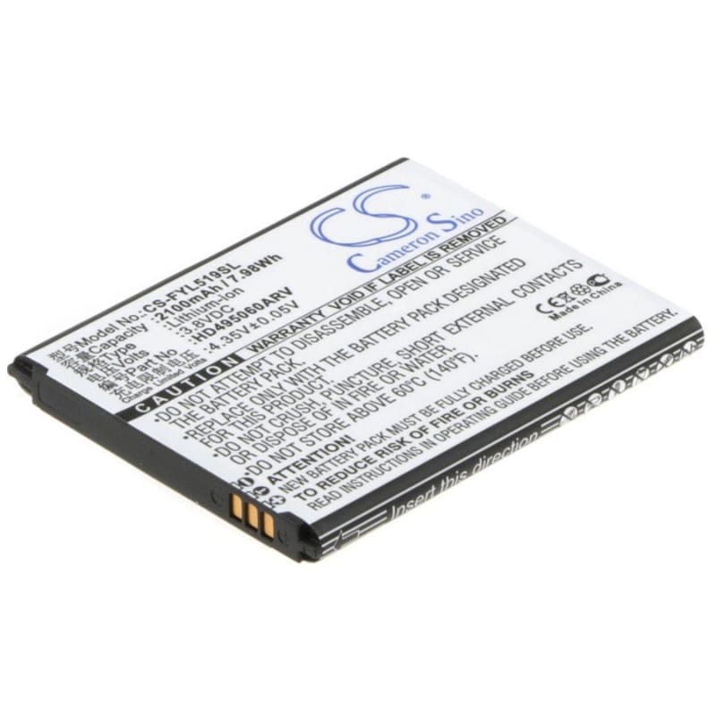 Premium Battery for Fengyu L519, L519c, L529c 3.8V, 2100mAh - 7.98Wh