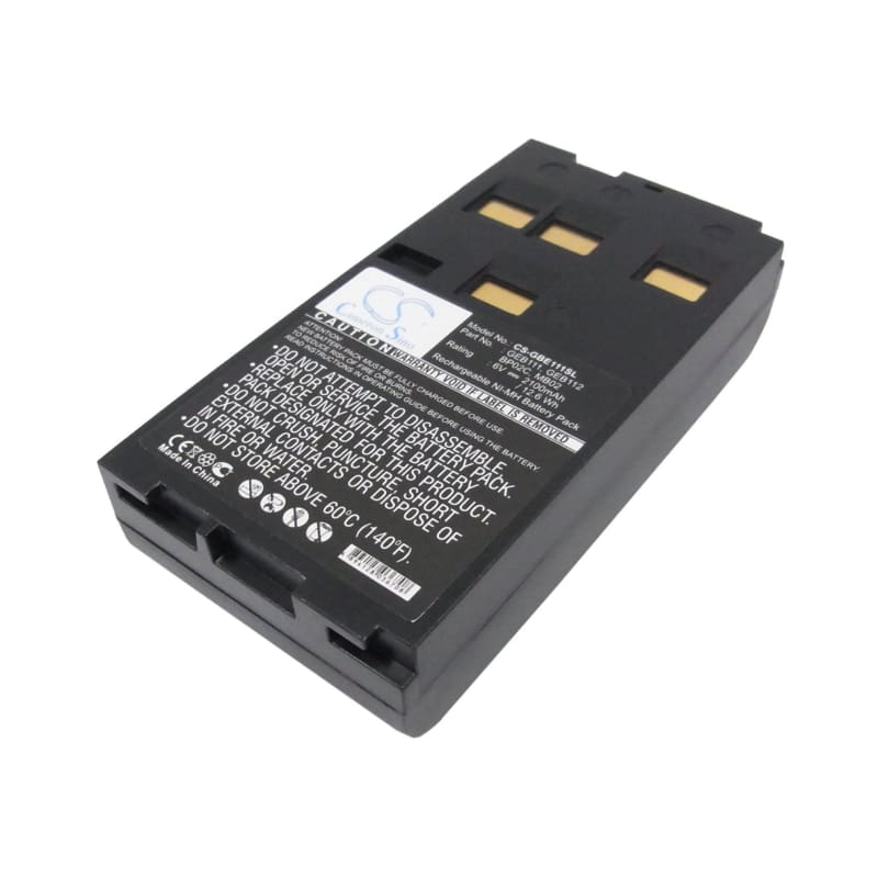Premium Battery for Leica Tps400, Tps700, Tps800 6.0V, 2100mAh - 12.60Wh