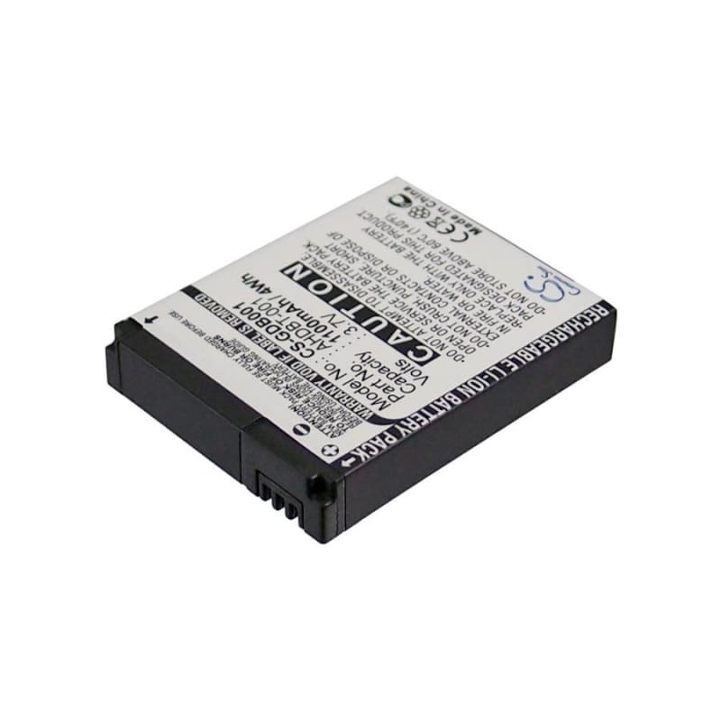 Premium Battery for Gopro Hd Helmet Hero, Hd 3.7V, 1100mAh - 4.07Wh