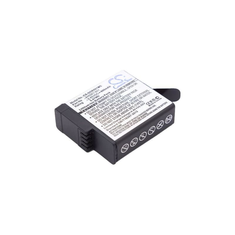 Premium Battery for Gopro, Asst1, Chdhx-501, Hero 5 3.85V, 900mAh - 3.47Wh