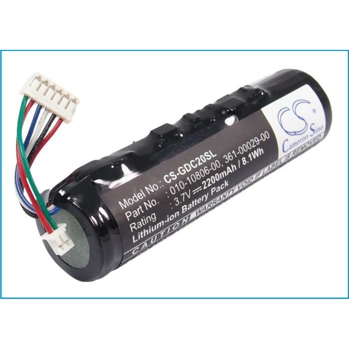 Premium Battery for Garmin Dc20, Dc30, Dc40 3.7V, 2200mAh - 8.14Wh