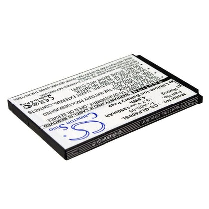 Premium Battery for Golf Buddy, Buddy World, Dsc-gb400, World Color 3.7V, 1250mAh - 4.63Wh