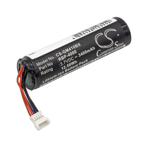 Battery for Datalogic GM4100, GM4130, GM4400 3.7V 3400mAh