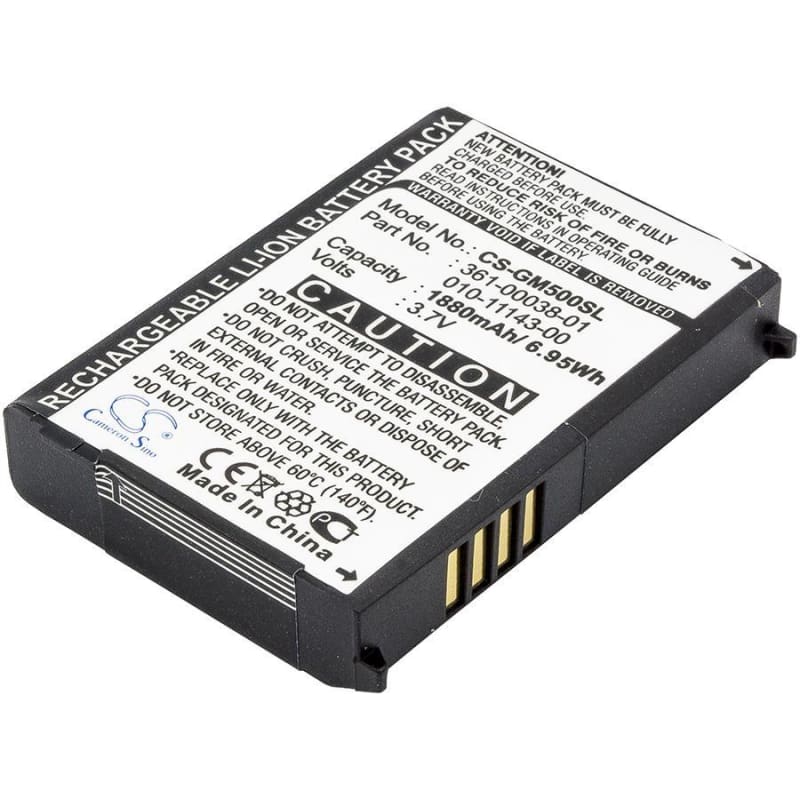 Premium Battery for Garmin, Aera 500, Aera 550, Nuni 550, Nuvi 500, Nuvi 510 3.7V, 1880mAh - 6.96Wh