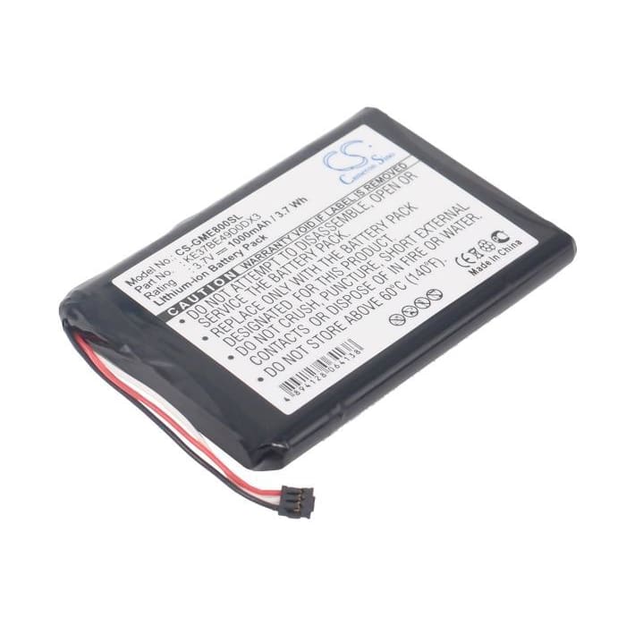 Premium Battery for Garmin Edge 800, Edge 810, 3.7V, 1000mAh - 3.70Wh