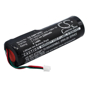 Premium Battery for Garmin Pro 70 Handheld, Pro 550 Handheld, Pro Handheld 3.7V, 2200mAh - 8.14Wh