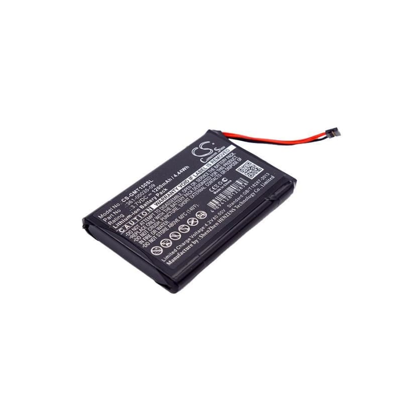 Premium Battery for Typhoon Myguide Silverguide 5000, Myguide Silverguide 5000 Nav, 3.7V, 1250mAh - 4.63Wh