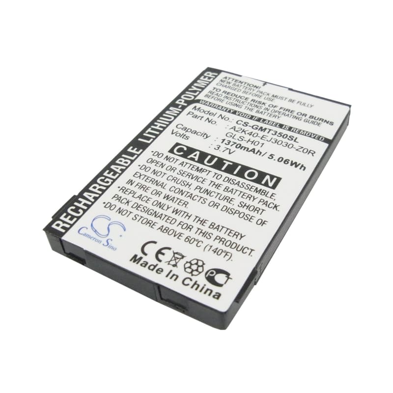 Battery for Gigabyte gSmart G300, gSmart i350 3.7V 1370mAh