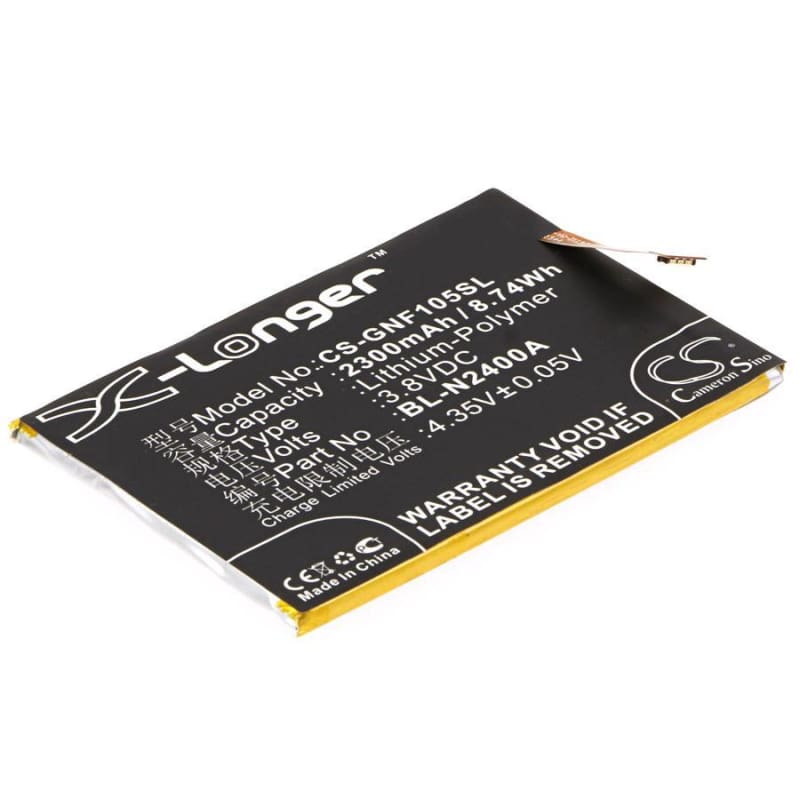 Battery for GIONEE F105, Mobistel Cynus F10 3.8V 2300mAh
