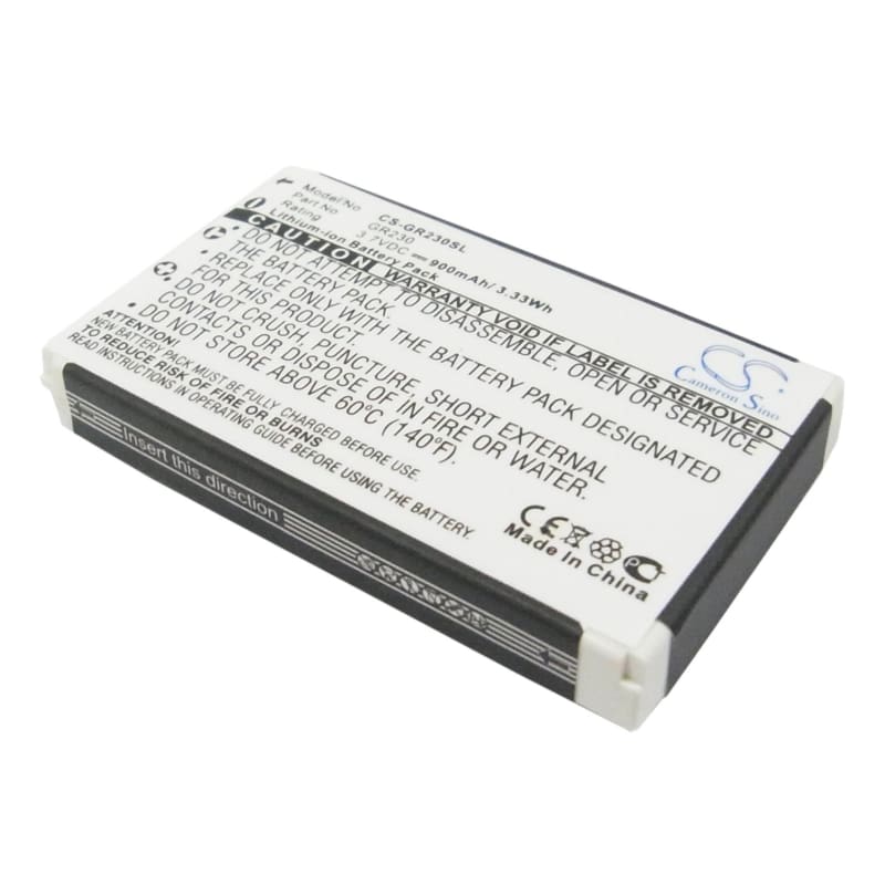 Premium Battery for Belkin Bluetooth Gps Receiver, Holux, Gr-230 Gps Receiver 3.7V, 900mAh - 3.33Wh