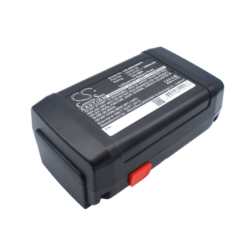 Premium Battery for Gardena Accu-Spindelmaher 380 Li 25.0V, 5000mAh - Li-ion