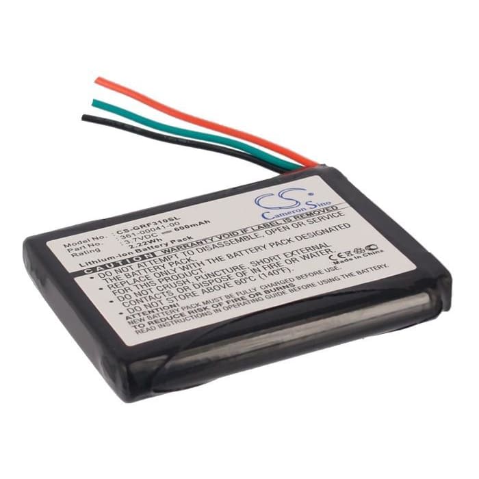 Premium Battery for Garmin Forerunner 310xt 3.7V, 600mAh - 2.22Wh