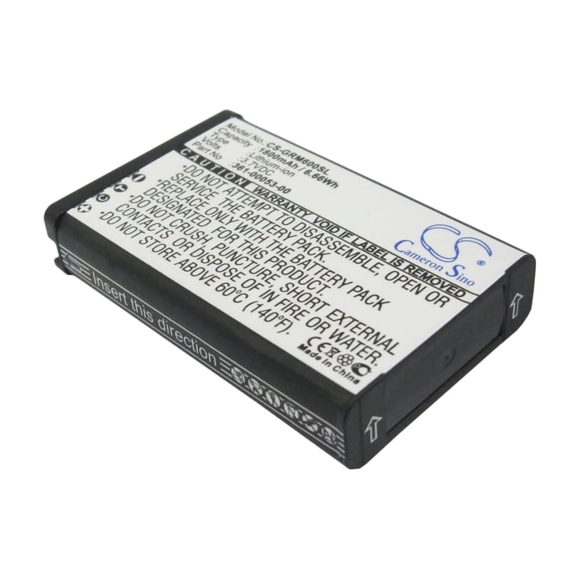 Premium Battery for Garmin Alpha 100 Handheld, Montana 600, Montana 600t 3.7V, 1800mAh - 6.66Wh