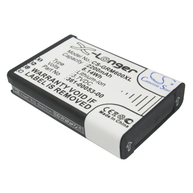 Premium Battery for Garmin Montana 680T, Montana 600, Montana 600t 3.7V, 2200mAh - 8.14Wh