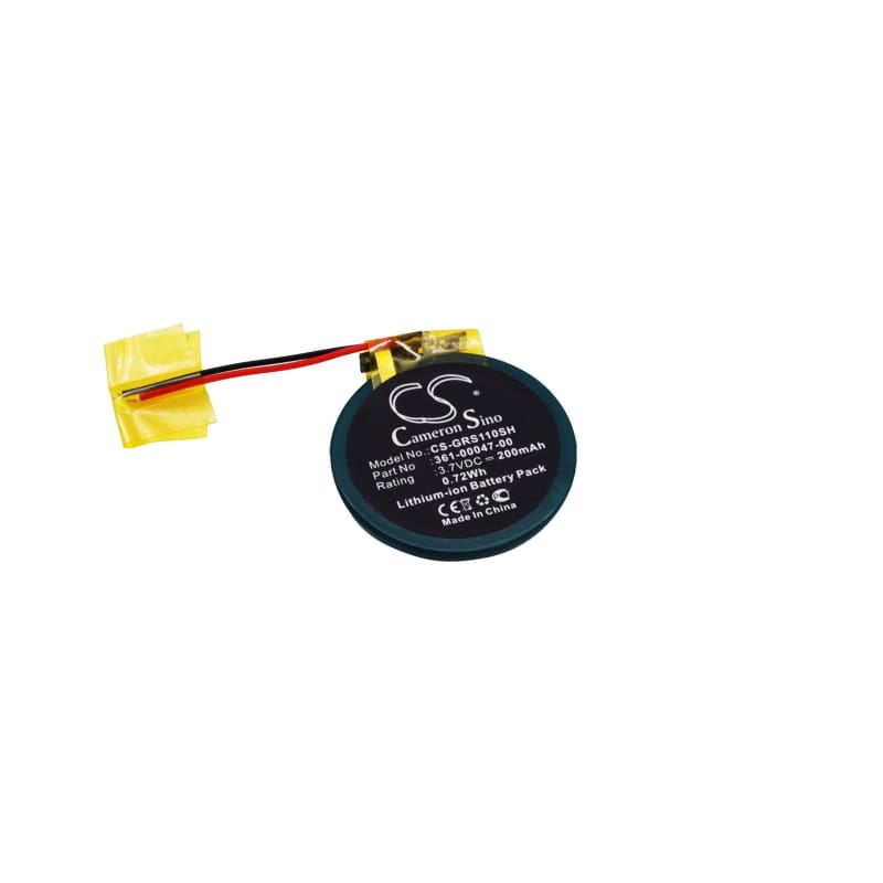 Premium Battery for Garmin Forerunner S1, Forerunner S1w, Forerunner 110 3.7V, 200mAh - 0.74Wh