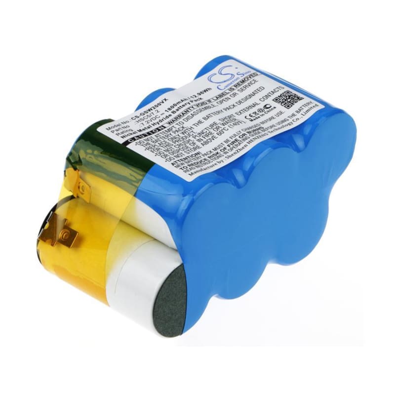 Premium Battery for Gtech Sw01, Sw02, Sw04 7.2V, 1800mAh - 12.96Wh