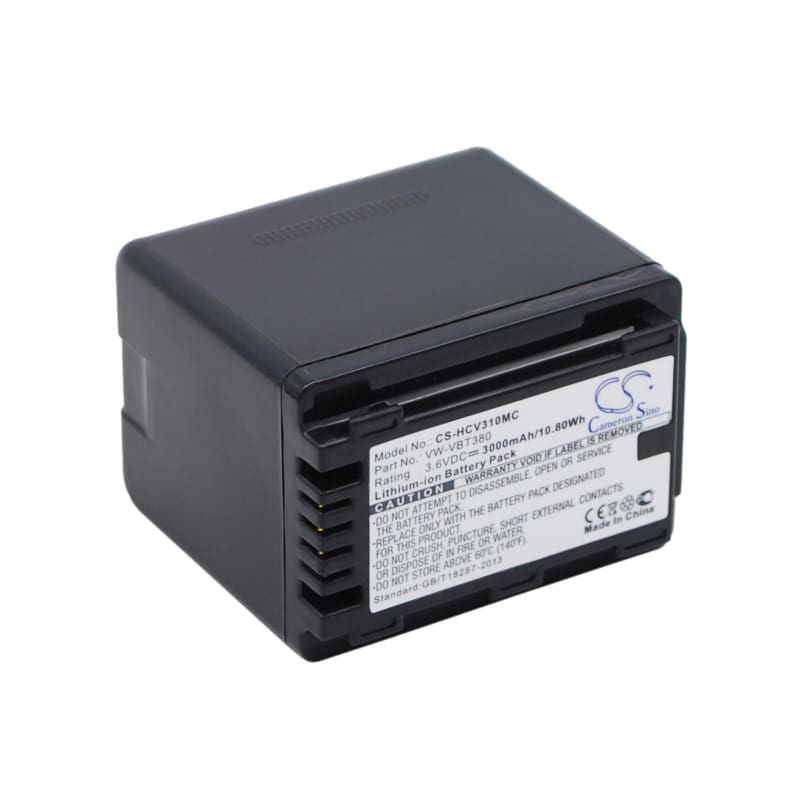 Premium Battery for Panasonic Hc-250eb, Hc-550eb, Hc-727eb, Hc-750eb, 3.6V, 3000mAh - 10.80Wh