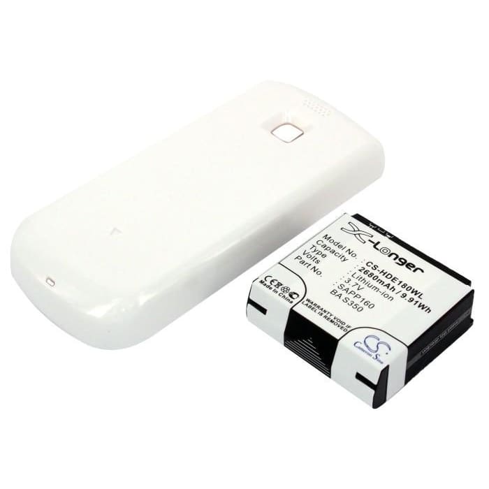 Battery for HTC A6161, T-Mobile G1 Touch 3.7V 2680mAh